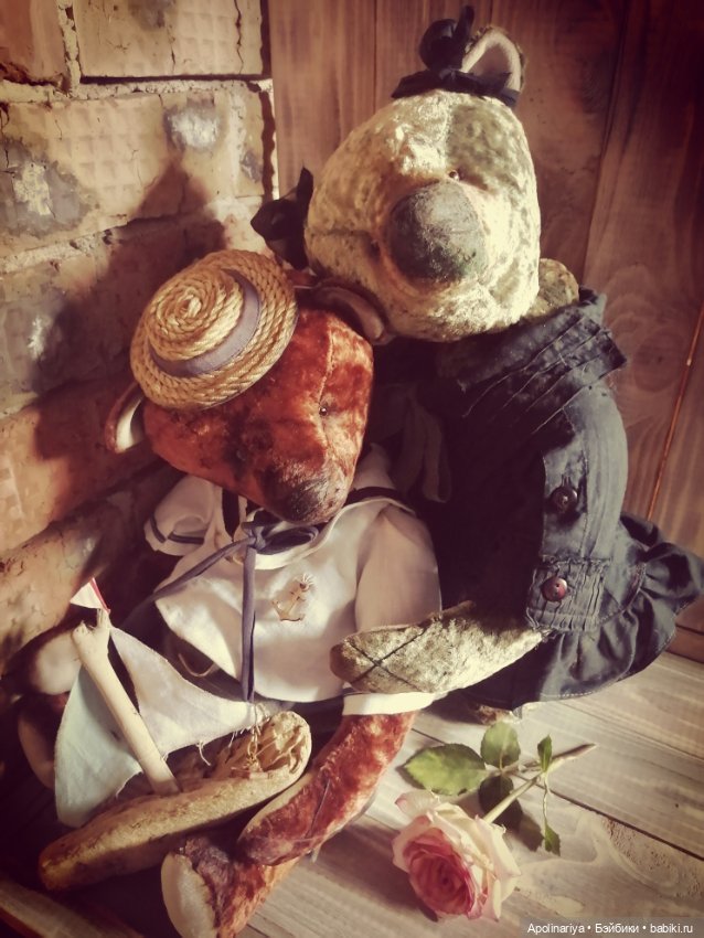 Marie, мишка из прошлого — Авторские мишки Тедди и друзья: фото