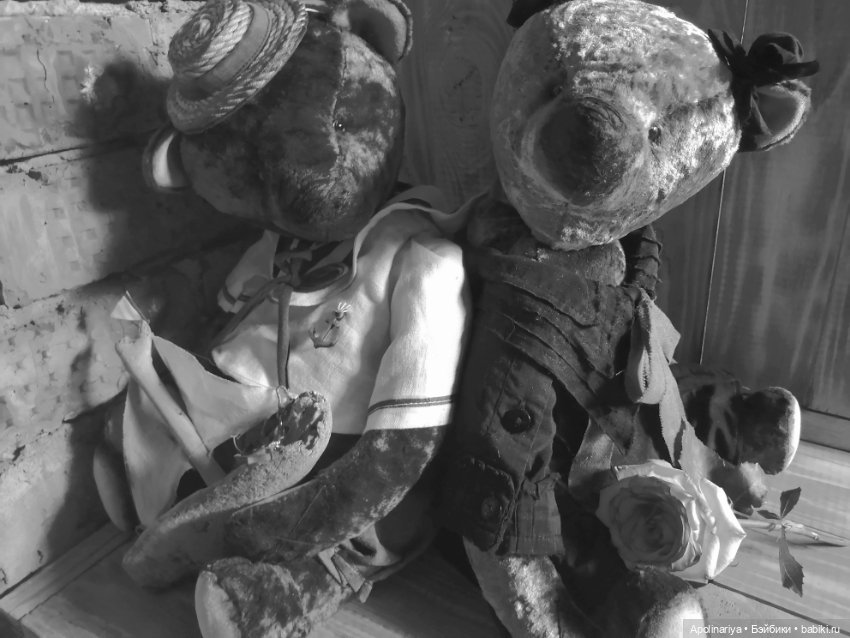 Marie, мишка из прошлого — Авторские мишки Тедди и друзья: фото