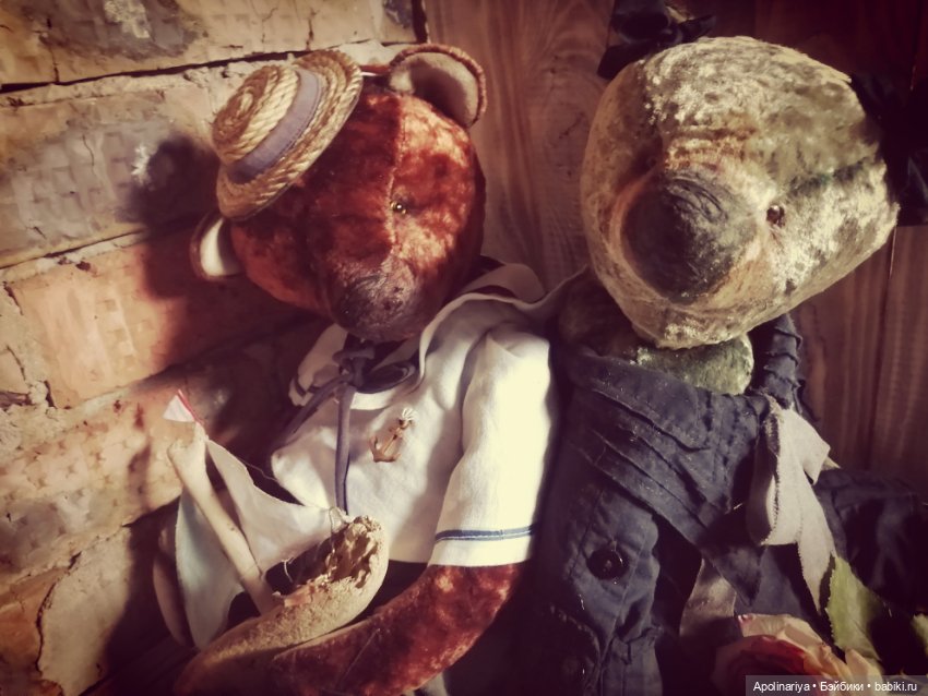 Marie, мишка из прошлого — Авторские мишки Тедди и друзья: фото (фото 9)