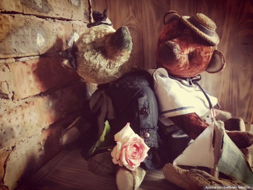 Marie, мишка из прошлого — Авторские мишки Тедди и друзья: фото