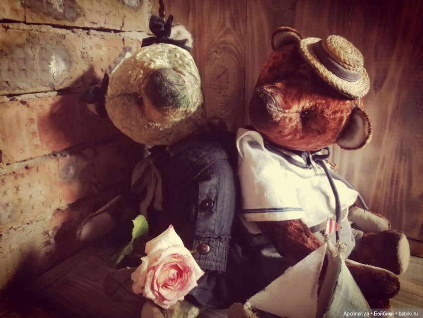 Marie, мишка из прошлого — Авторские мишки Тедди и друзья: фото