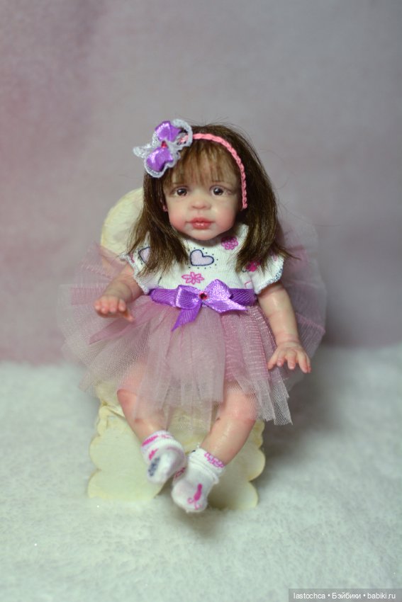 Малышка Доминика — Лепка авторских кукол: полимерная глина (фото 7)