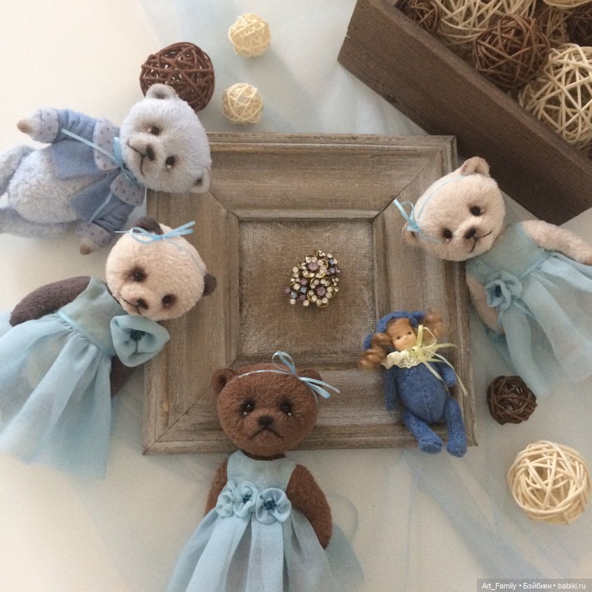 Мишка Ненси — Авторские мишки Тедди и друзья: фото (фото 2)