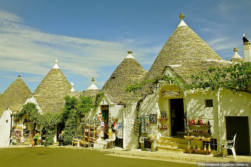 Альберобелло – сказочный городок на юге Италии