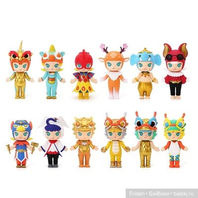 Коллекционные 8 см фигурки POPMART и другие