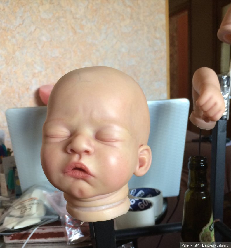 Чем склеить треснутую при запекании голову (фото 2)