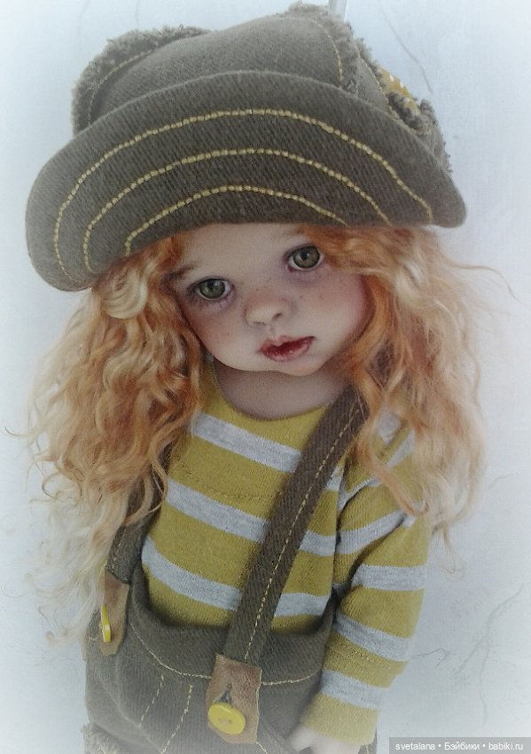 Боня. Мое СолнышКО — ООАК Paola Reina (Паола Рейна) и испанских кукол: перерисовка (фото 6)