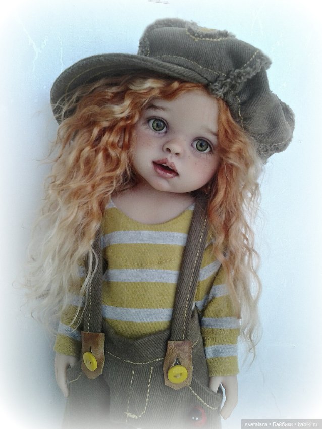 Боня. Мое СолнышКО — ООАК Paola Reina (Паола Рейна) и испанских кукол: перерисовка (фото 7)