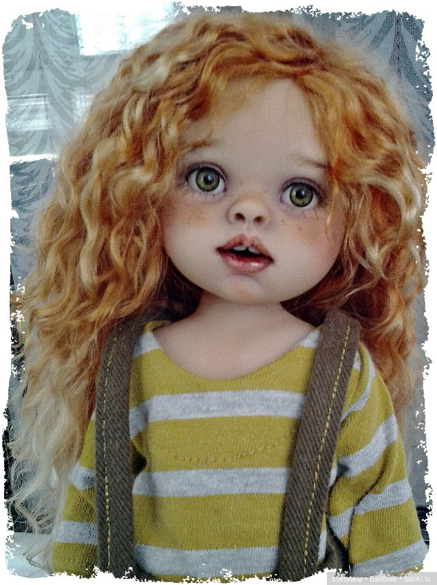 Боня. Мое СолнышКО — ООАК Paola Reina (Паола Рейна) и испанских кукол: перерисовка (фото 2)