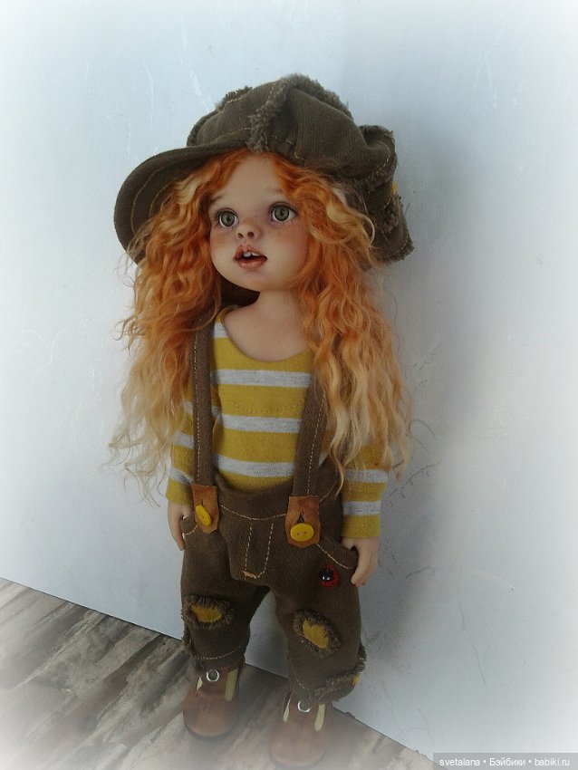 Боня. Мое СолнышКО — ООАК Paola Reina (Паола Рейна) и испанских кукол: перерисовка (фото 10)