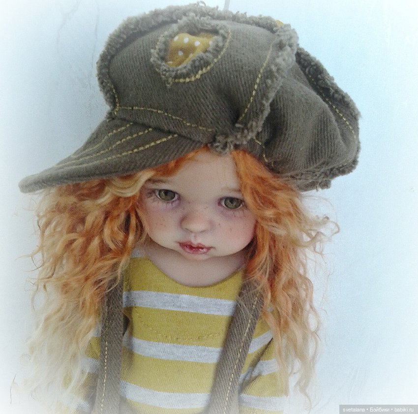 Боня. Мое СолнышКО — ООАК Paola Reina (Паола Рейна) и испанских кукол: перерисовка (фото 3)