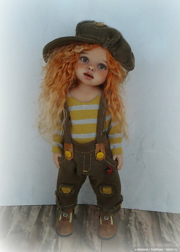 Боня. Мое СолнышКО — ООАК Paola Reina (Паола Рейна) и испанских кукол: перерисовка (фото 8)