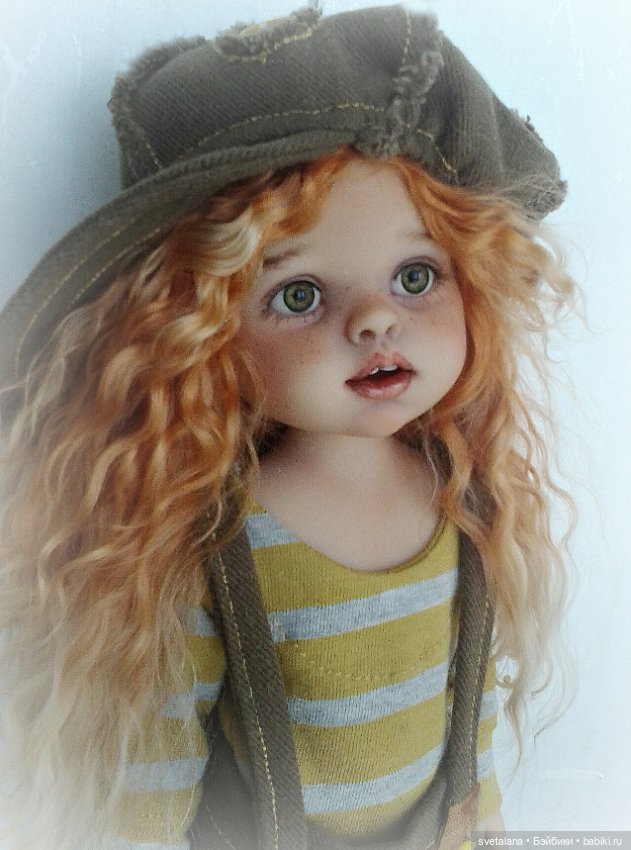 Боня. Мое СолнышКО — ООАК Paola Reina (Паола Рейна) и испанских кукол: перерисовка (фото 4)