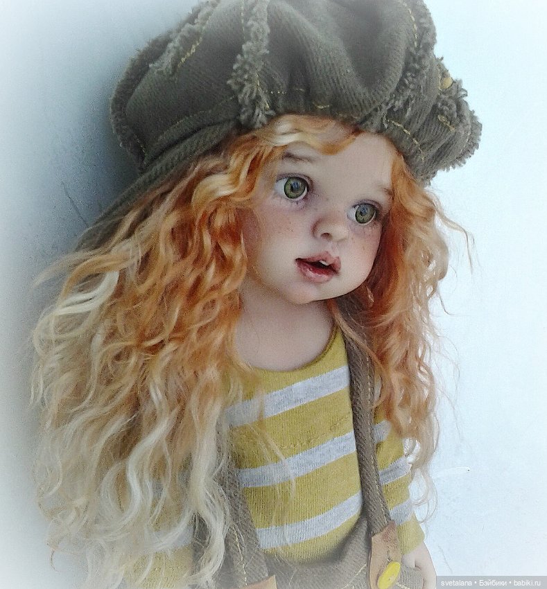 Боня. Мое СолнышКО — ООАК Paola Reina (Паола Рейна) и испанских кукол: перерисовка (фото 5)