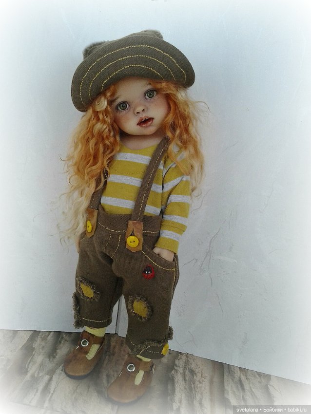 Боня. Мое СолнышКО — ООАК Paola Reina (Паола Рейна) и испанских кукол: перерисовка (фото 9)