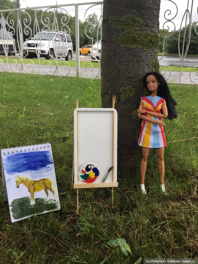 МК Миссис Бэйбики 2020. Художник анималист в работе (фото 10)