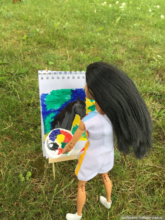 МК Миссис Бэйбики 2020. Художник анималист в работе (фото 6)