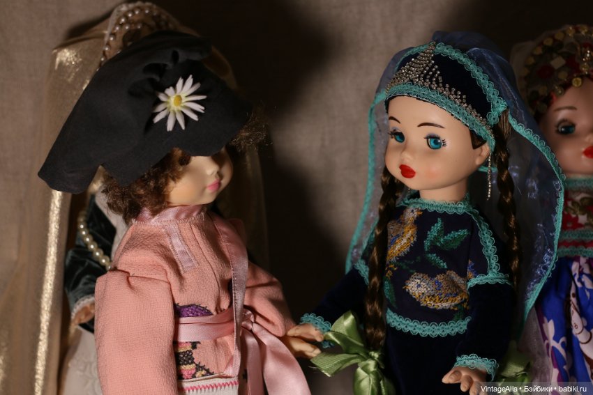 Разноцветье-нарядов — Советские винтажные куклы (СССР): Ленигрушка (фото 3)