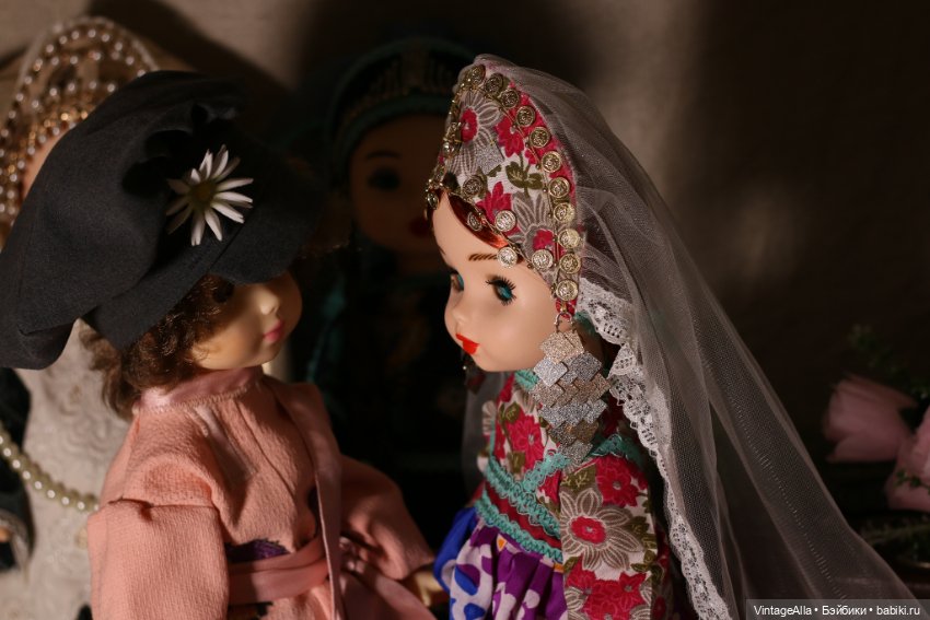 Разноцветье-нарядов — Советские винтажные куклы (СССР): Ленигрушка (фото 2)