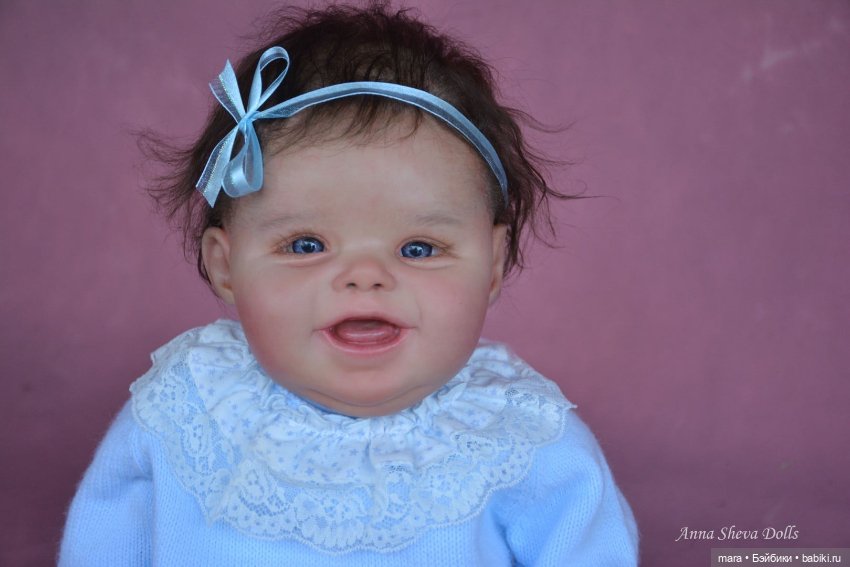 Elianna скульптора Bonnie Sieben, for Puppen Traumland, автор прототипа Anna Sheva (фото 2)