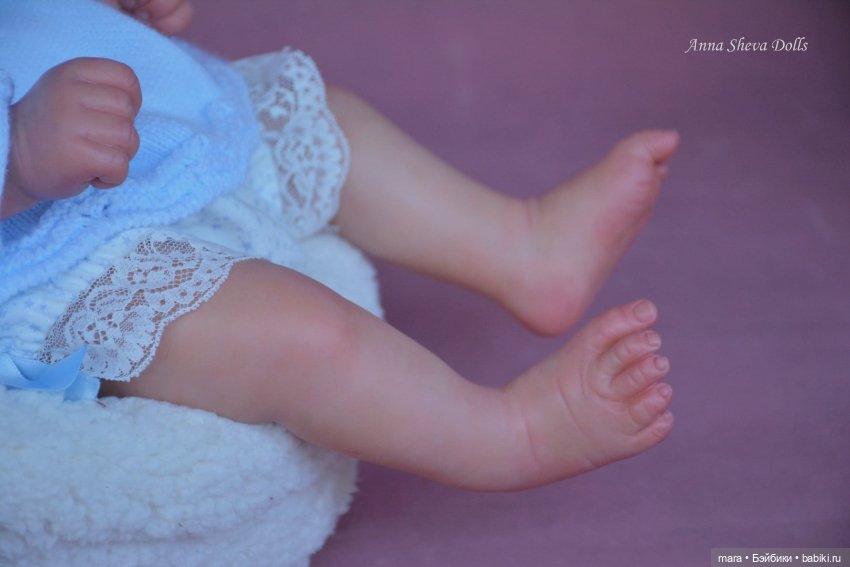 Elianna скульптора Bonnie Sieben, for Puppen Traumland, автор прототипа Anna Sheva (фото 10)