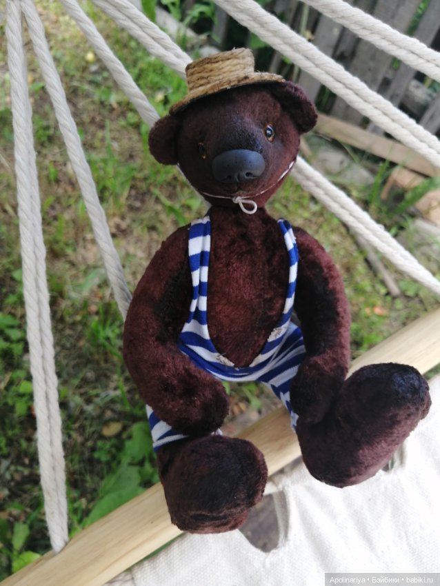 Fabien teddy-bear — Авторские мишки Тедди и друзья: фото (фото 10)
