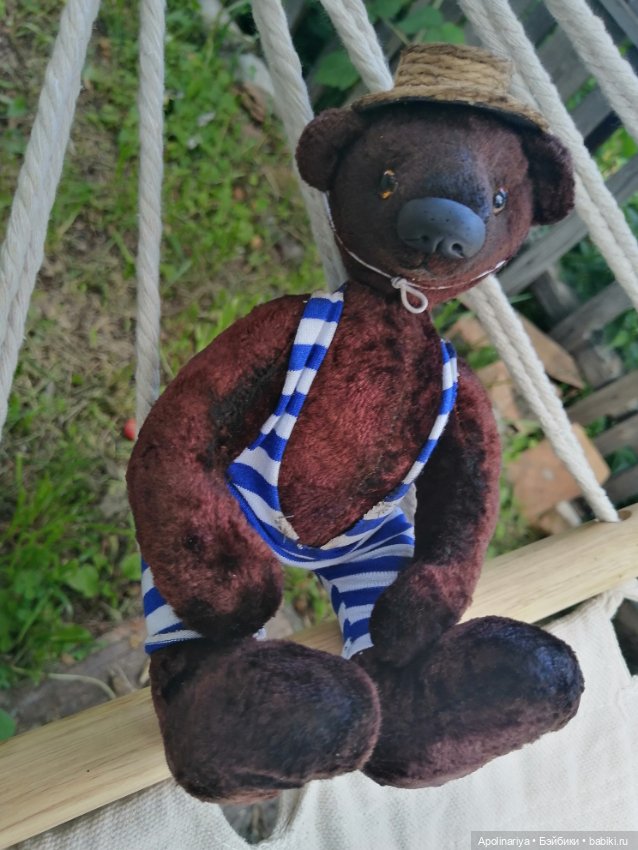 Fabien teddy-bear — Авторские мишки Тедди и друзья: фото