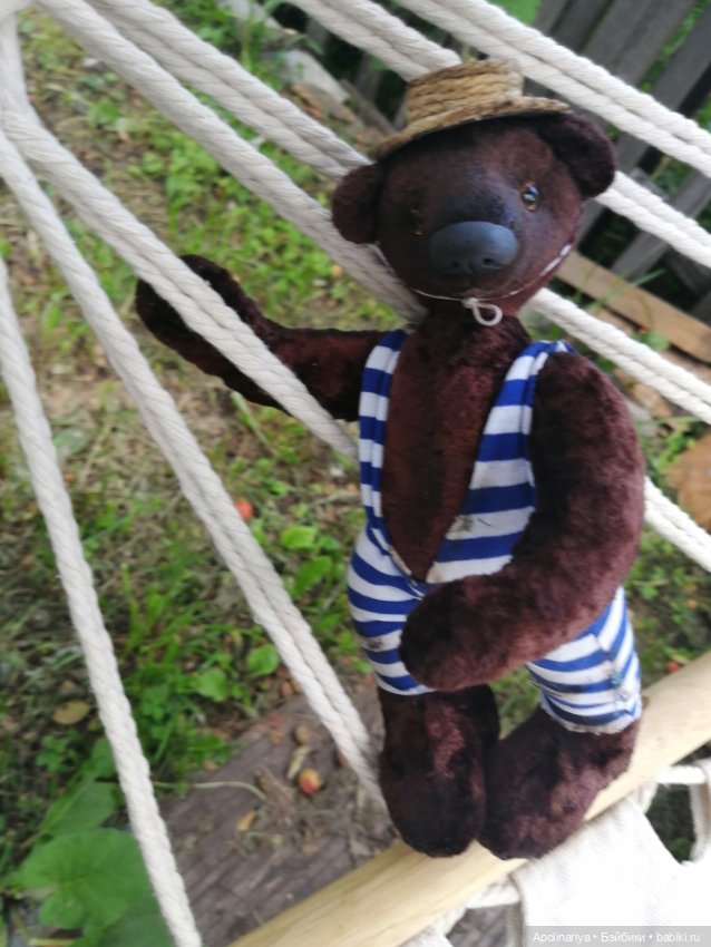 Fabien teddy-bear — Авторские мишки Тедди и друзья: фото