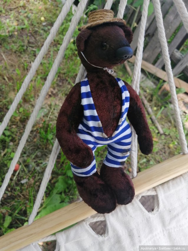 Fabien teddy-bear — Авторские мишки Тедди и друзья: фото (фото 5)