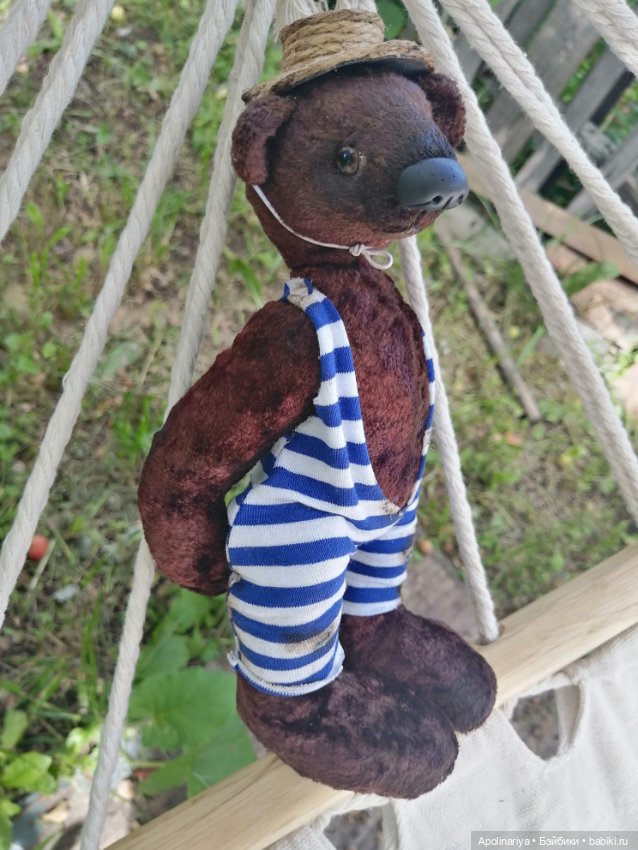 Fabien teddy-bear — Авторские мишки Тедди и друзья: фото (фото 7)