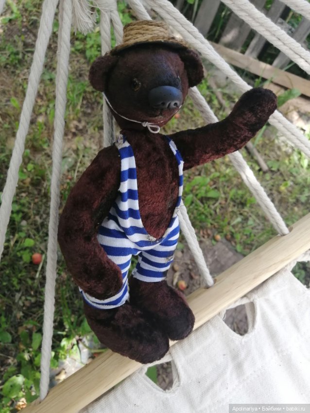 Fabien teddy-bear — Авторские мишки Тедди и друзья: фото (фото 6)