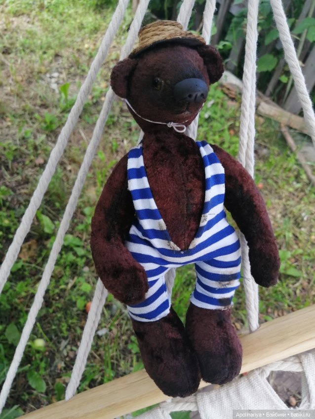 Fabien teddy-bear — Авторские мишки Тедди и друзья: фото (фото 4)