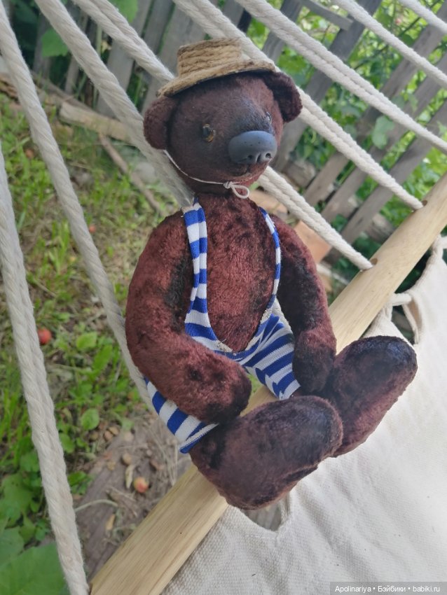 Fabien teddy-bear — Авторские мишки Тедди и друзья: фото