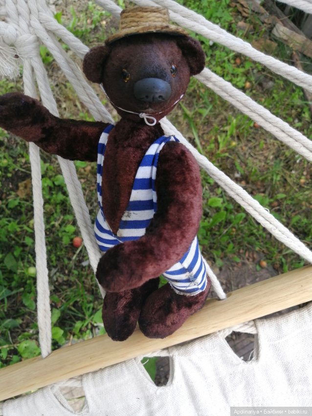 Fabien teddy-bear — Авторские мишки Тедди и друзья: фото