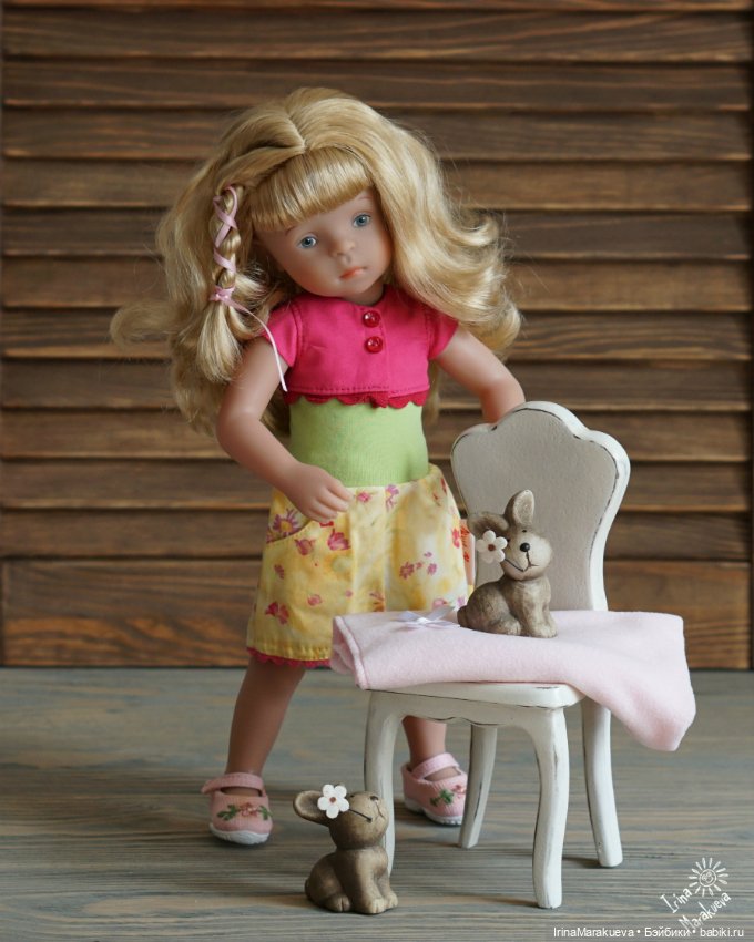 Minouche Cilly. Белокурая кудряшка Минуш Силли