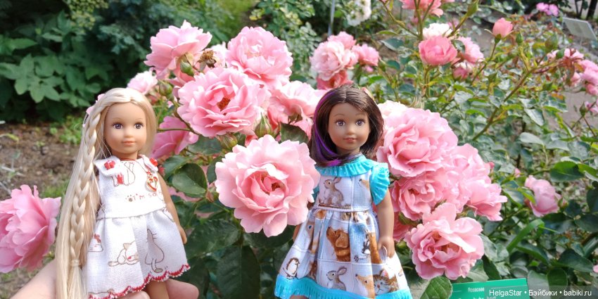 Прогулка Лусианы и Джулии в Ботаническом саду Петербурга