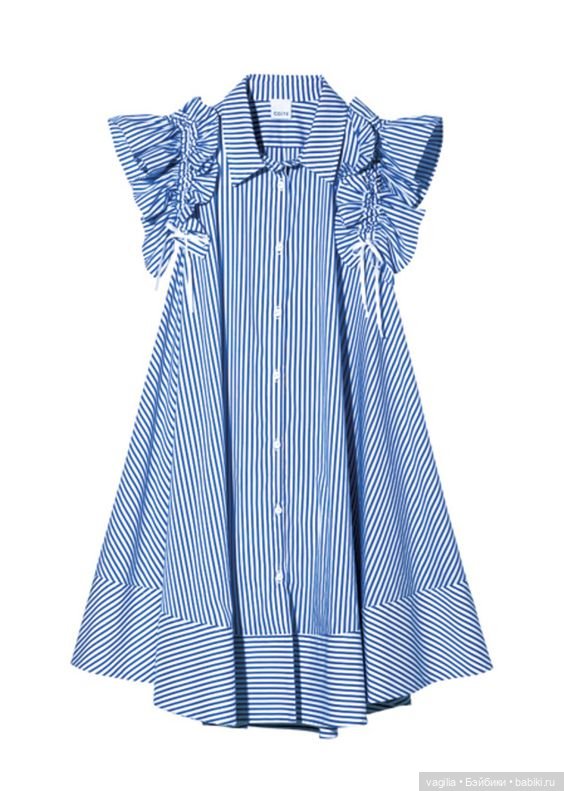 Летнее платье для стройняшек