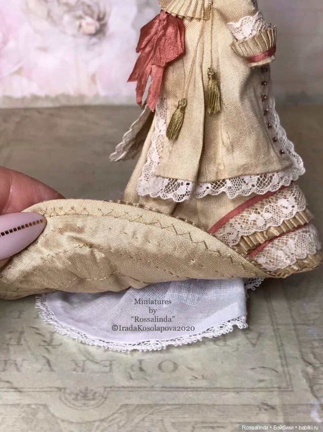 Викторианская мода в миниатюре 1:12 (фото 8)