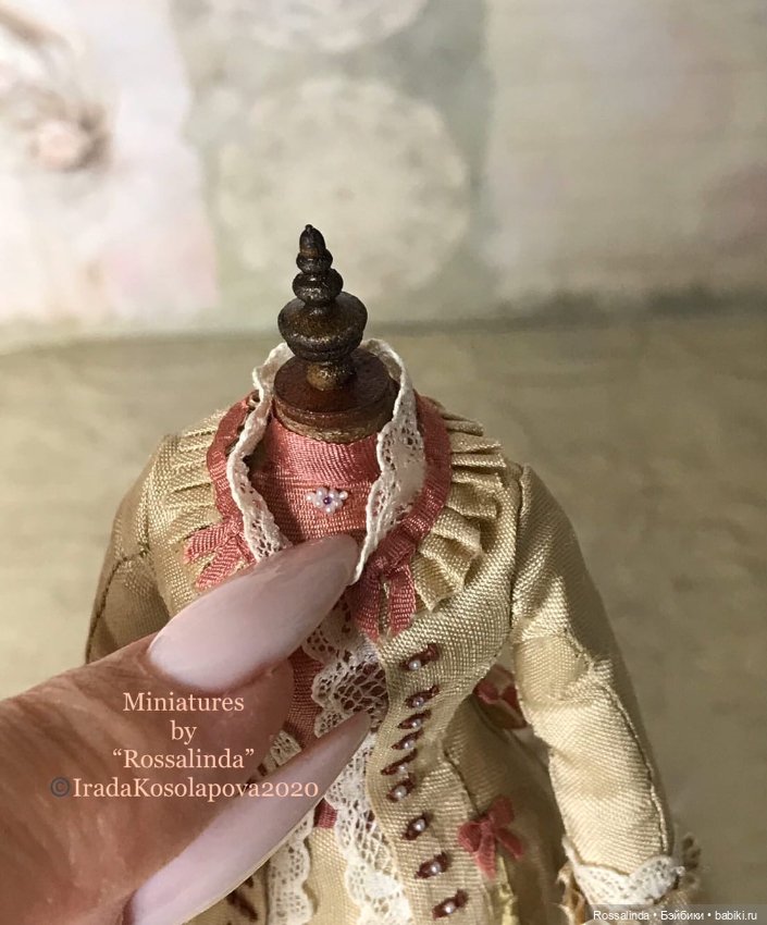 Викторианская мода в миниатюре 1:12 (фото 6)