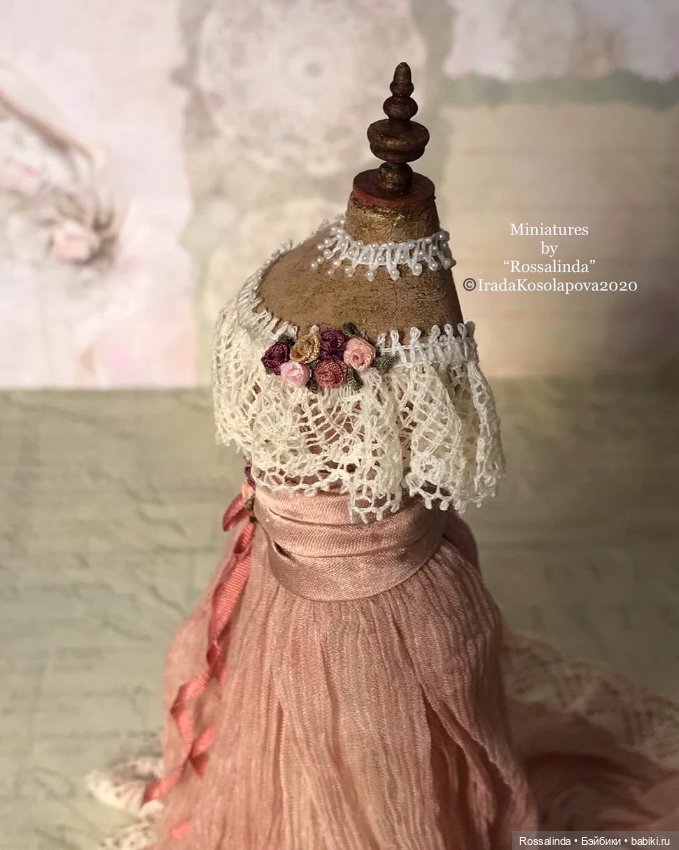 Викторианская мода в миниатюре 1:12