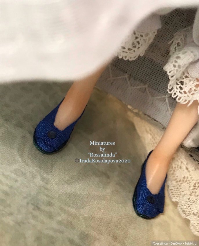 Викторианская мода в миниатюре 1:12