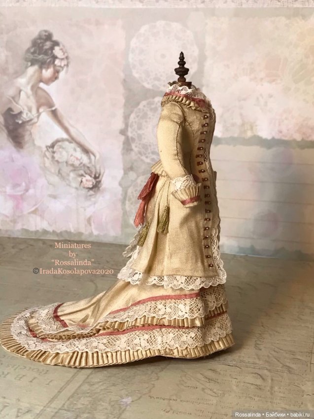 Викторианская мода в миниатюре 1:12 (фото 5)