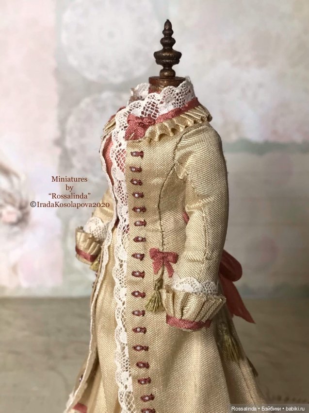 Викторианская мода в миниатюре 1:12 (фото 7)