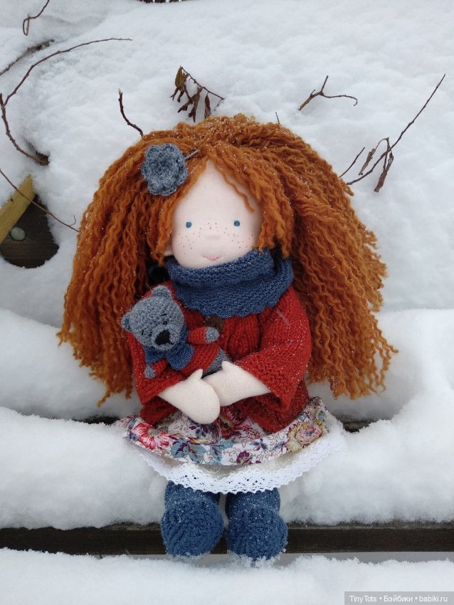 Первый опыт создания вальдорфской куклы (фото 2)