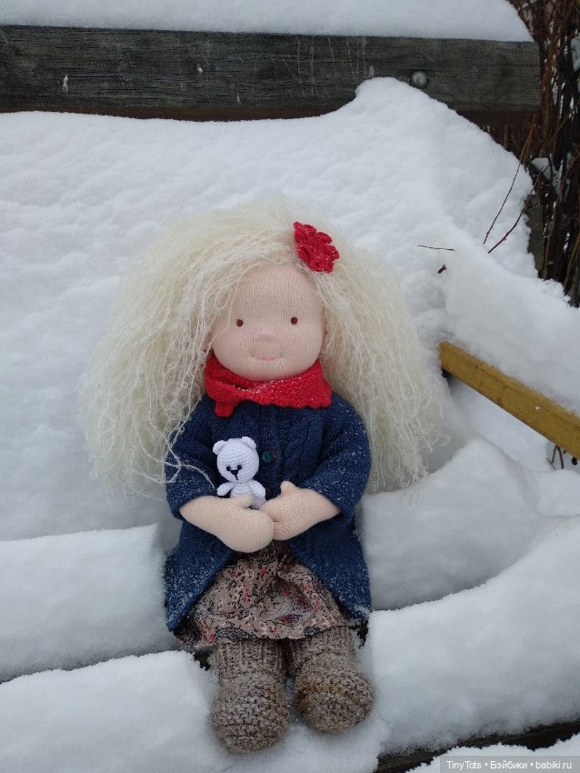 Первый опыт создания вальдорфской куклы (фото 3)