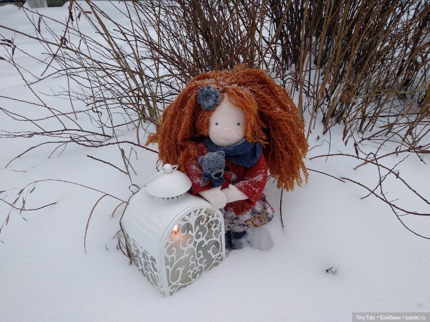 Первый опыт создания вальдорфской куклы (фото 6)