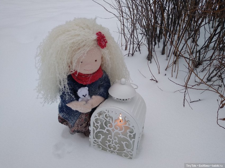 Первый опыт создания вальдорфской куклы (фото 8)