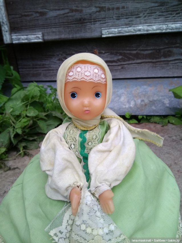 Куколка Дуняша — Игрушки СССР и советского детства: резиновые