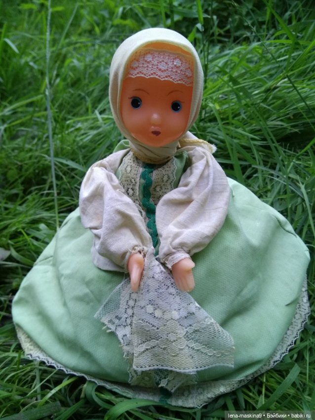 Куколка Дуняша — Игрушки СССР и советского детства: резиновые (фото 4)