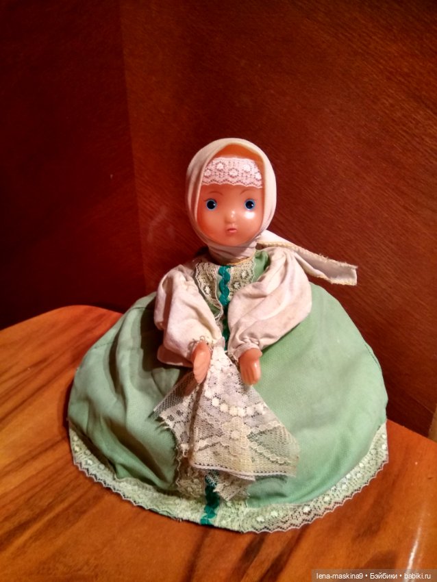 Куколка Дуняша — Игрушки СССР и советского детства: резиновые (фото 10)